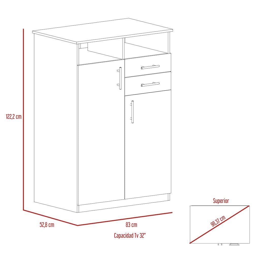 Closet Entretenimiento Parley Eco (1C) Wengue 1