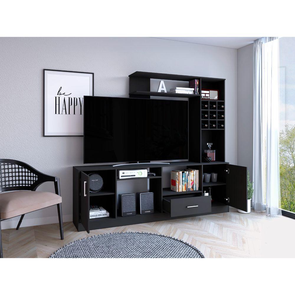 Mesa Para Tv Veluna Wengue Para Tv De 60''
