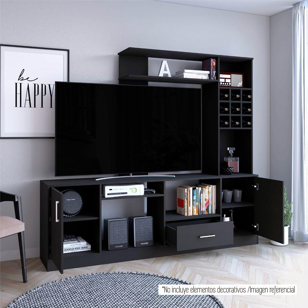 Mesa Para Tv Veluna Wengue Para Tv De 60''