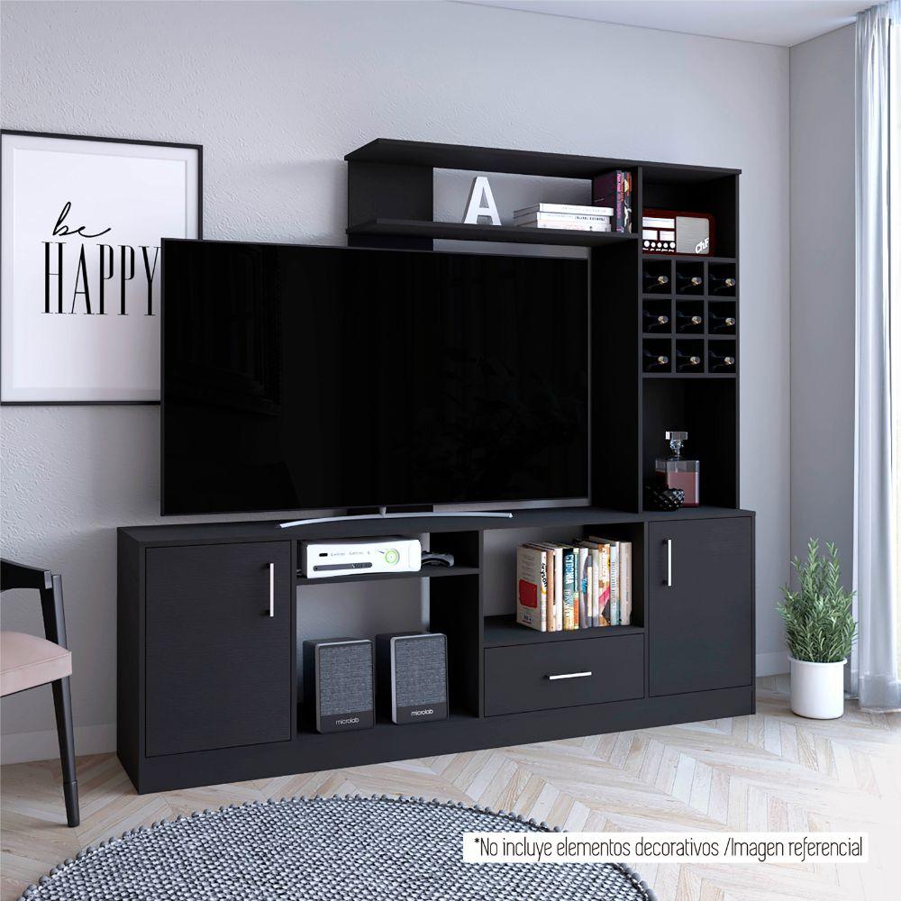 Mesa Para Tv Veluna Wengue Para Tv De 60''