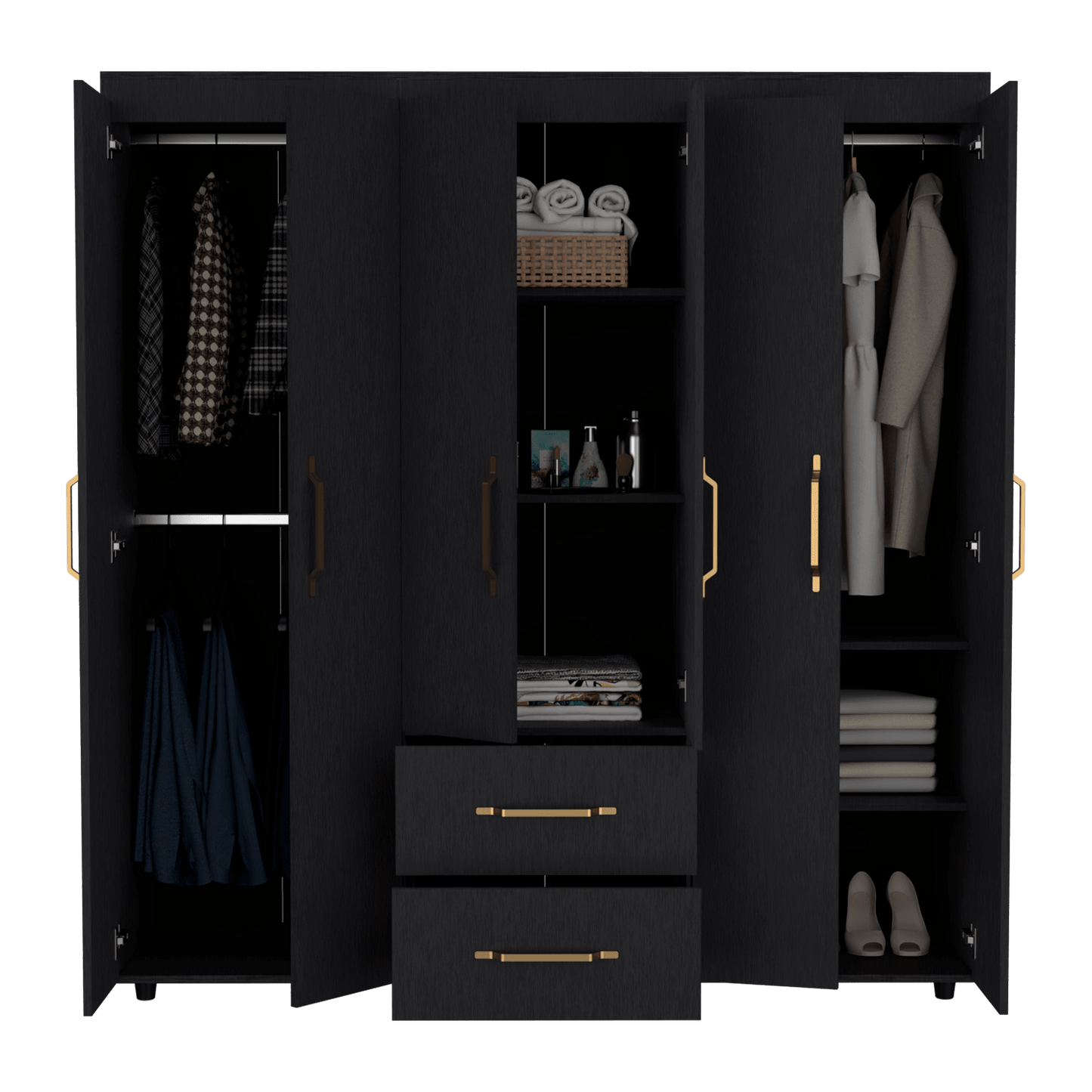 Closet Quenari Golden (2C) Wengue 180X