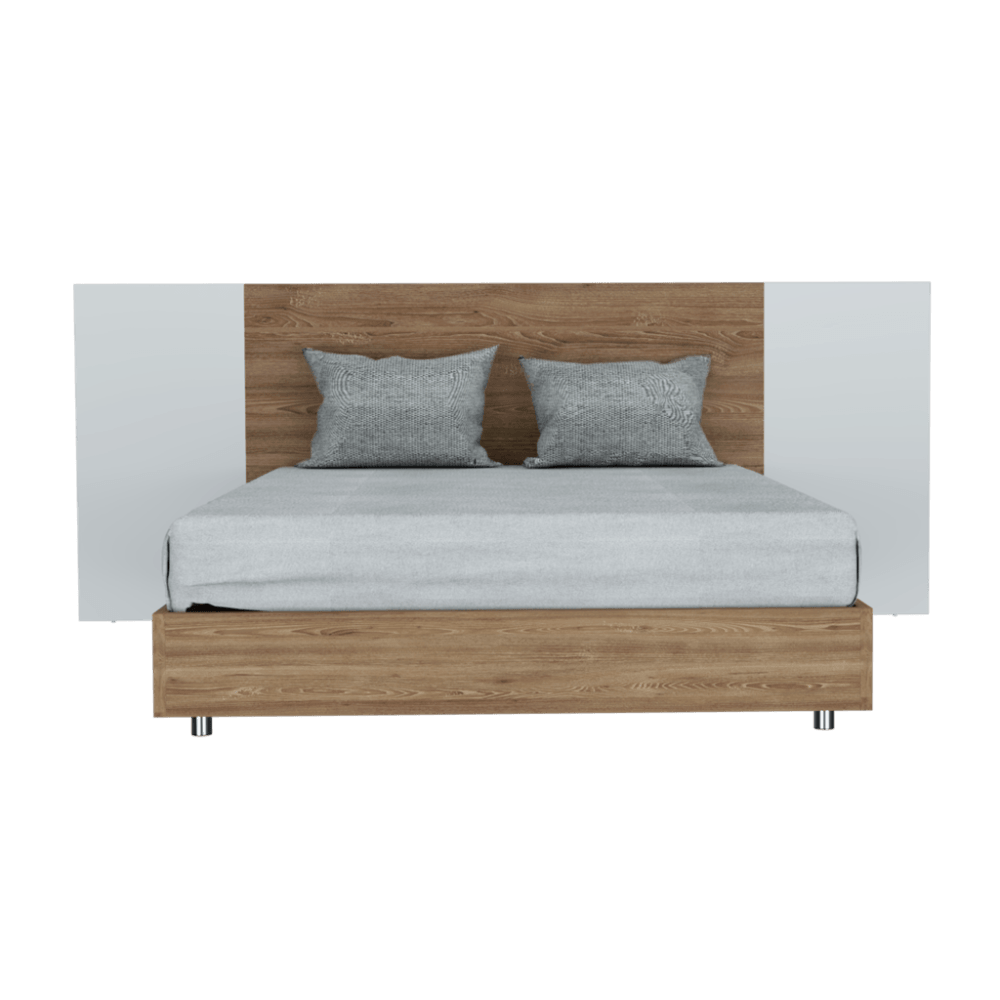 Cama 1.40 Nebraska (3C) Miel+Blanco Mqz