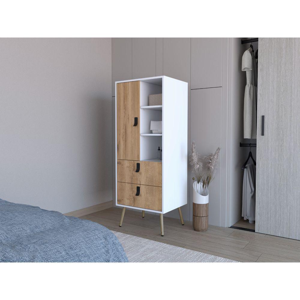 Organizador Huna Macadamia Y Blanco