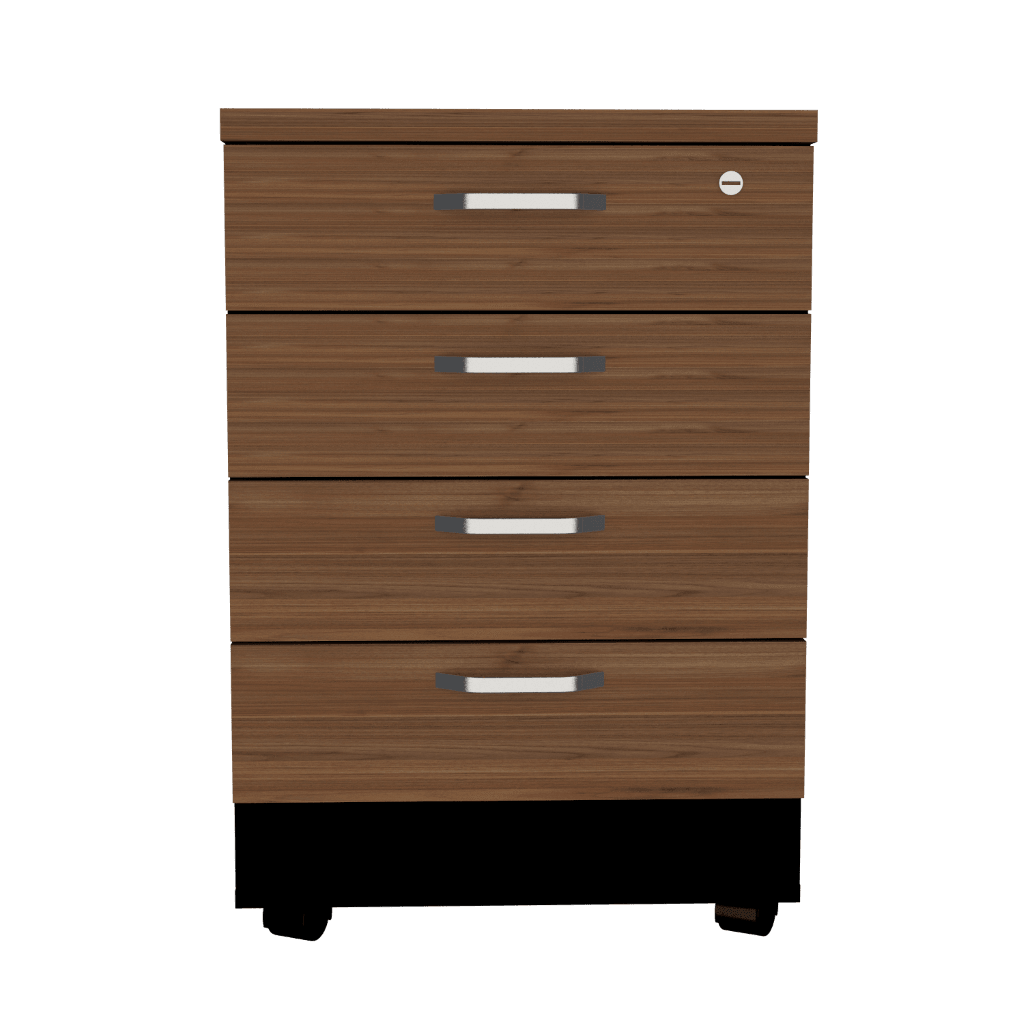 Archivador Nonish Wengue Y Castaño