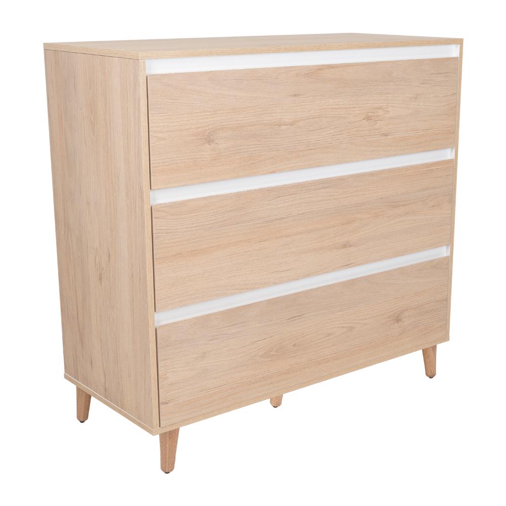 Comoda Binit Rovere Y Blanco