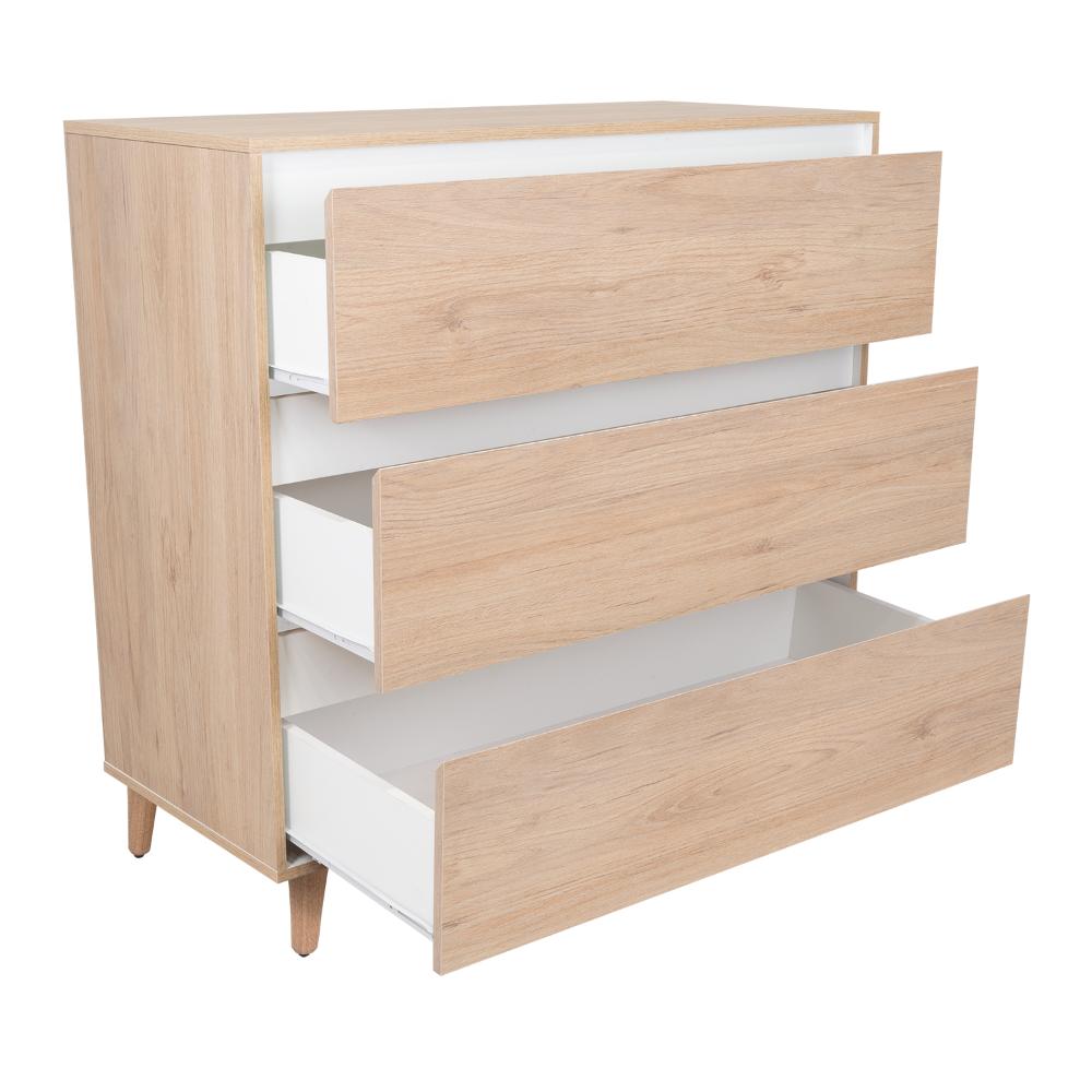 Comoda Binit Rovere Y Blanco