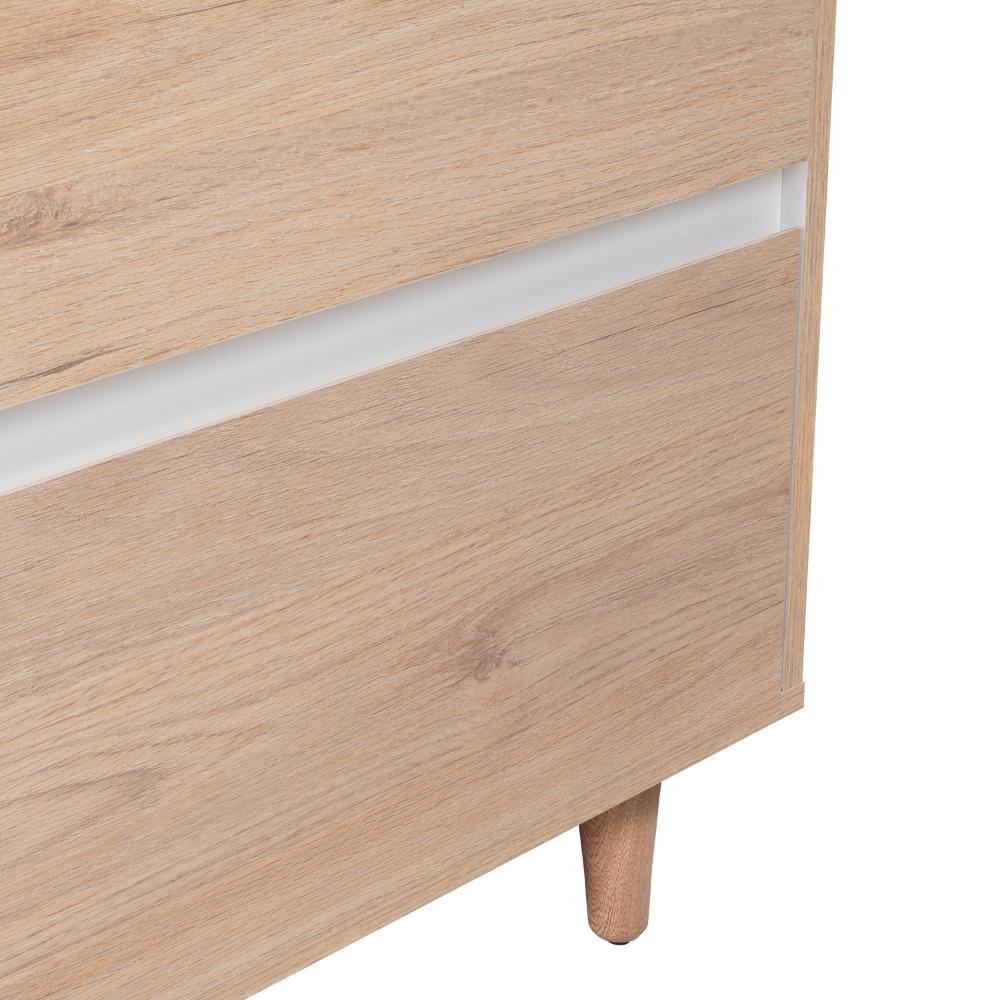 Comoda Binit Rovere Y Blanco