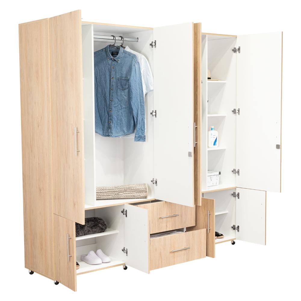 Closet Novela Rovere Y Blanco
