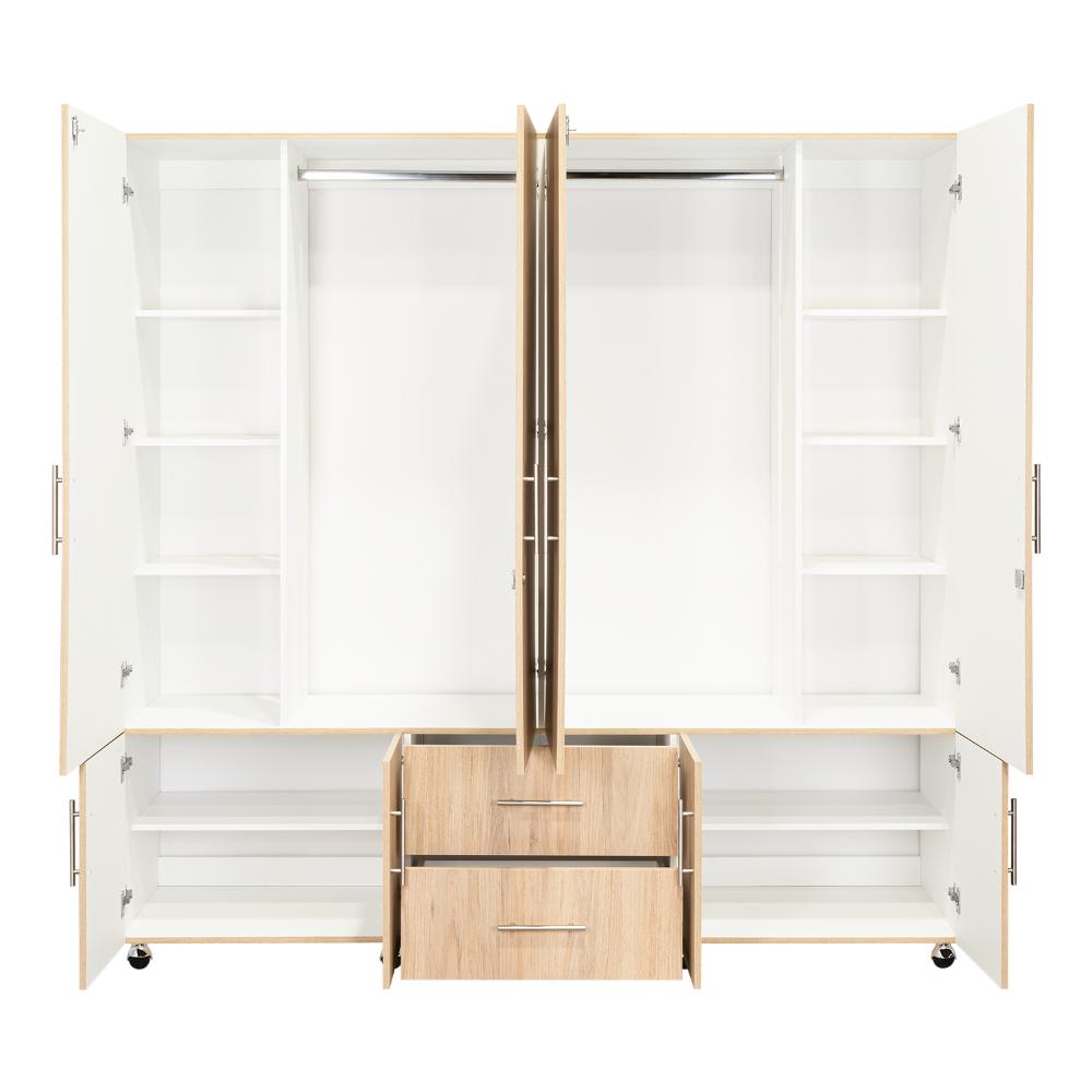 Closet Novela Rovere Y Blanco