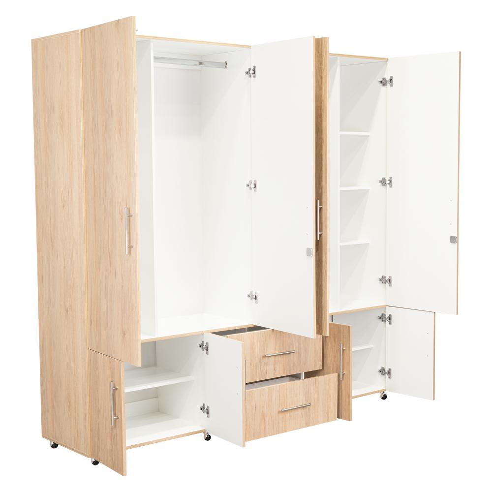Closet Novela Rovere Y Blanco