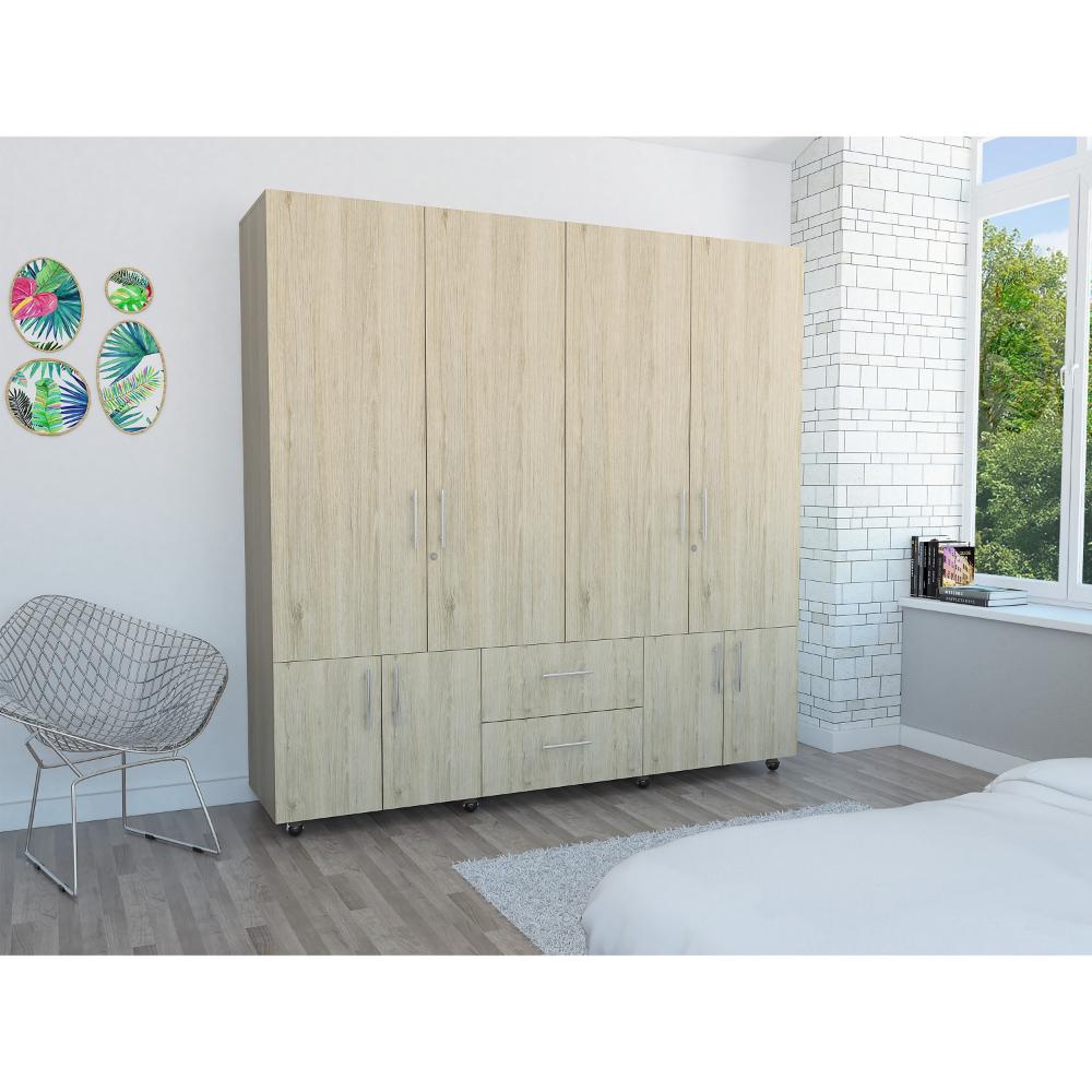 Closet Novela Rovere Y Blanco