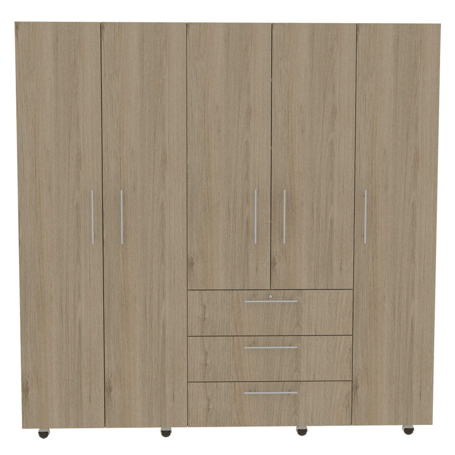 Closet Menterial Rovere Y Blanco