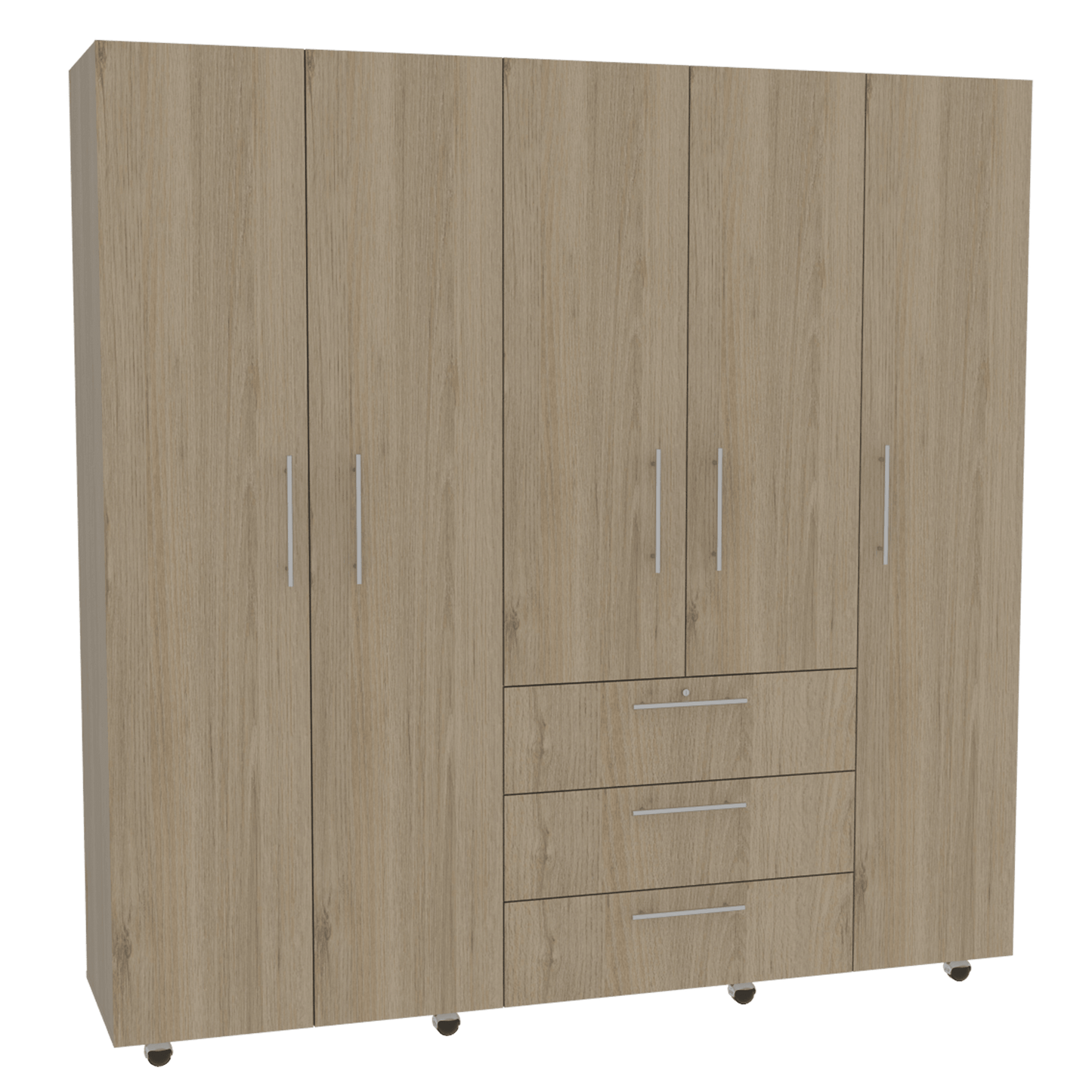 Closet Menterial Rovere Y Blanco