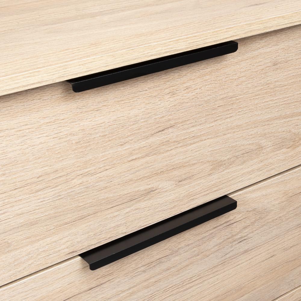 Comoda 3 Cajones Okria Rovere + Blanco