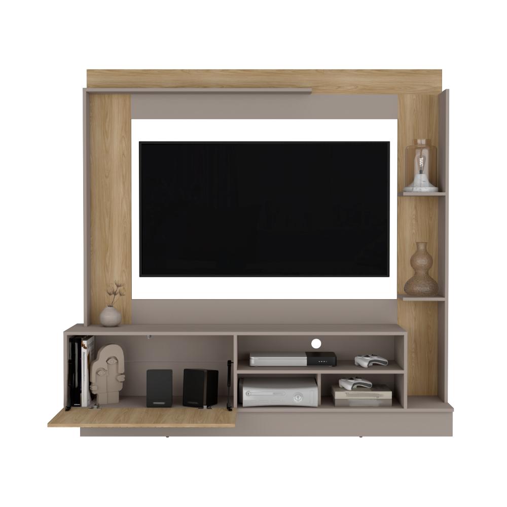 Mesa Para Tv Depp Taupe Y Fresno