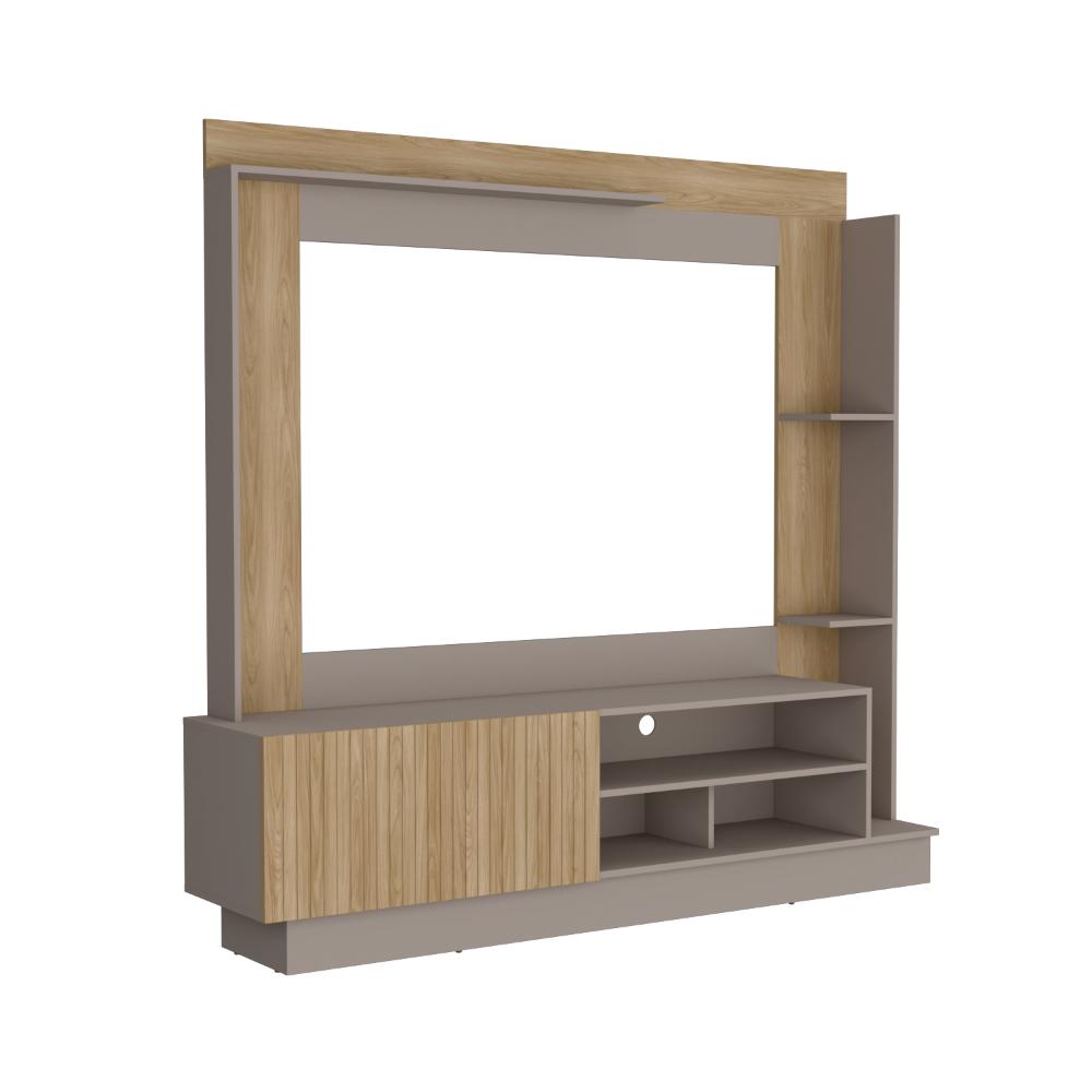 Mesa Para Tv Depp Taupe Y Fresno