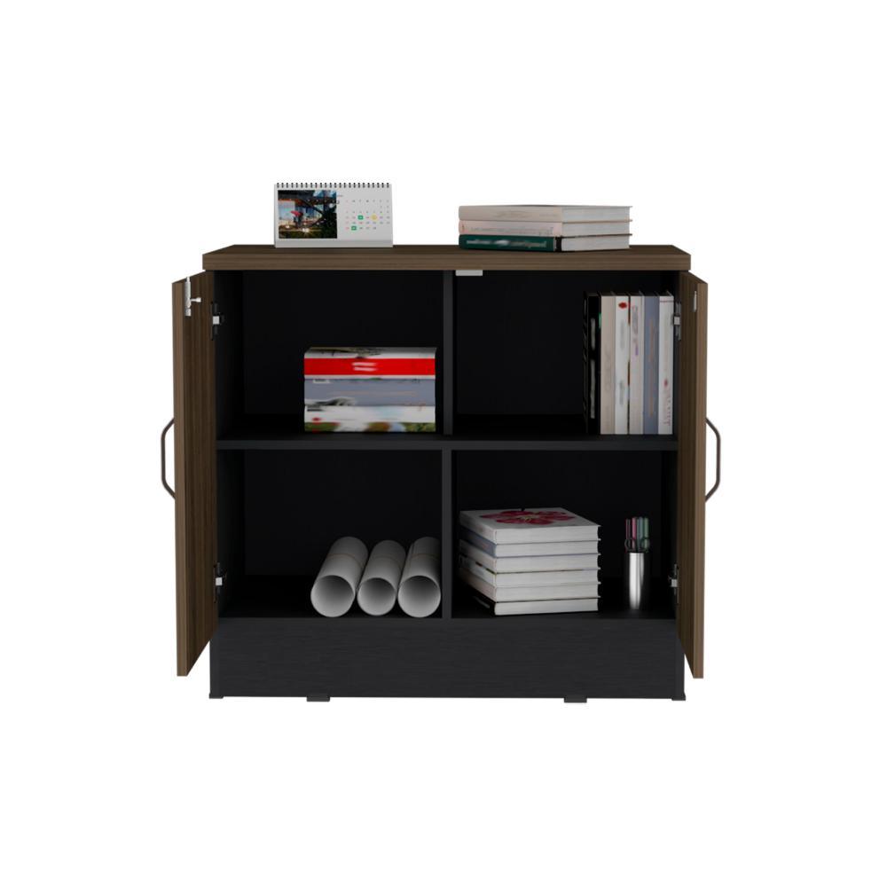 Cajonera Auxiliar 2 Puertas Fly Coñac Wengue