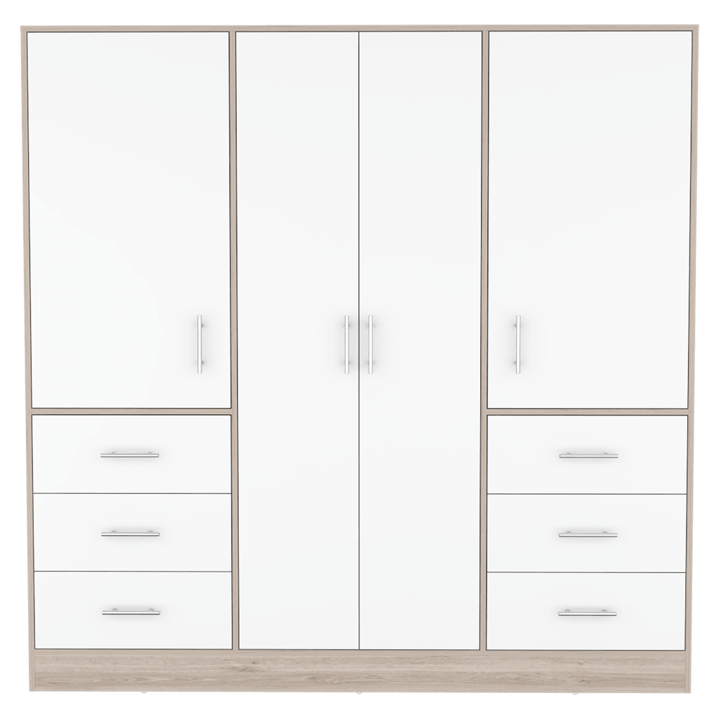 Closet Cooper Ceniza Y Blanco