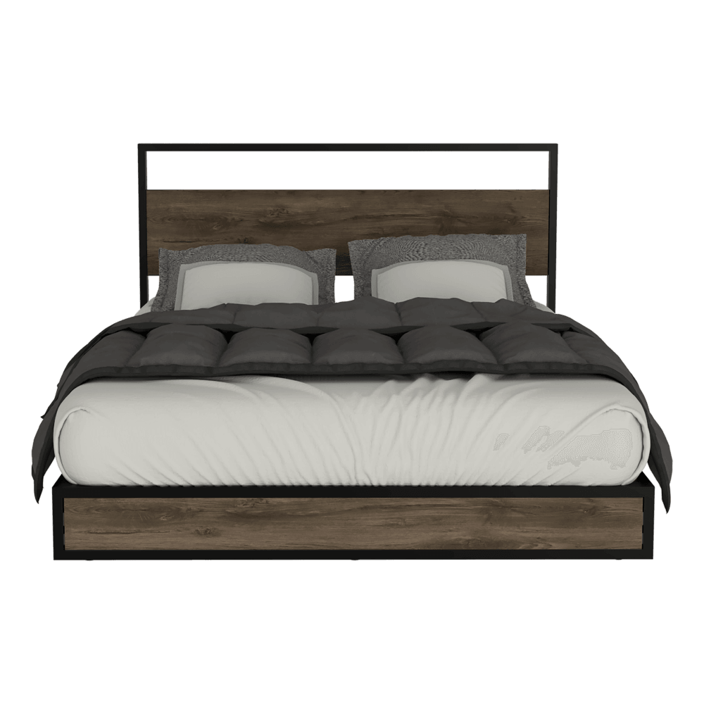 Cama Sencilla Lioren Nogal