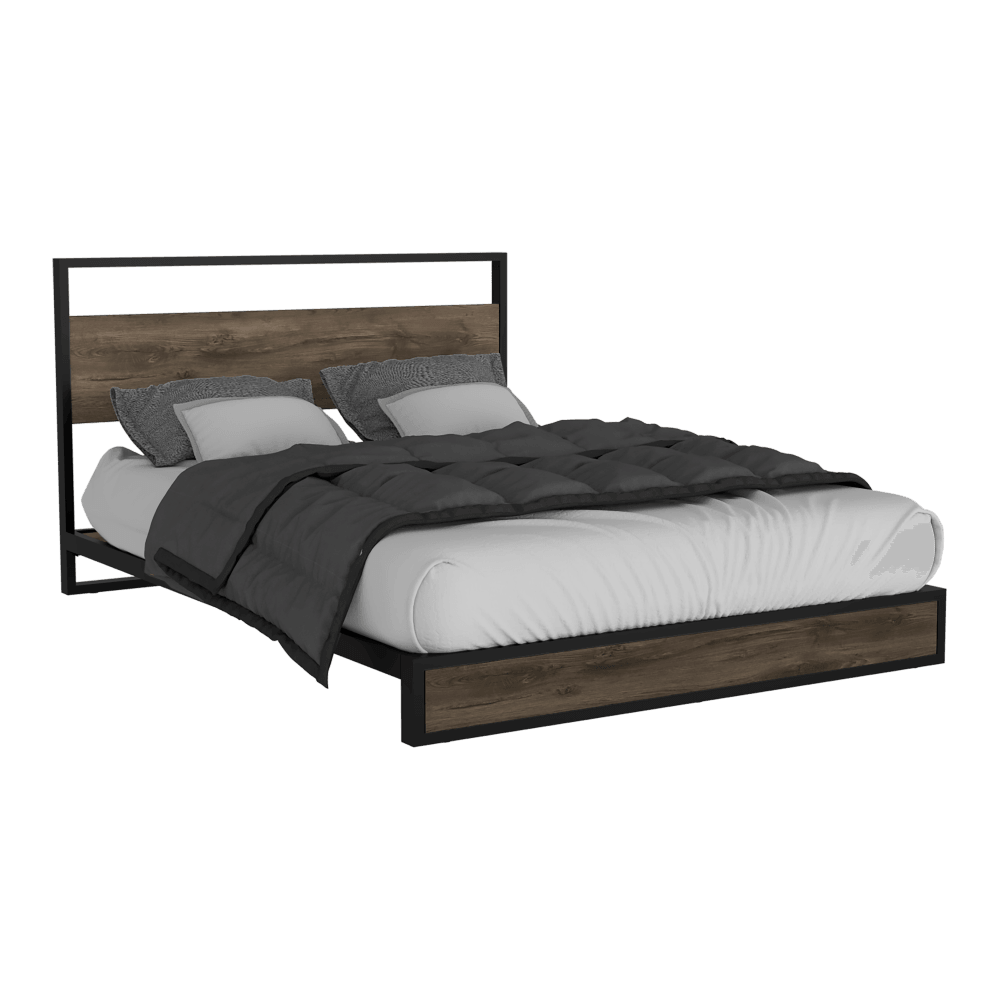 Cama Sencilla Lioren Nogal
