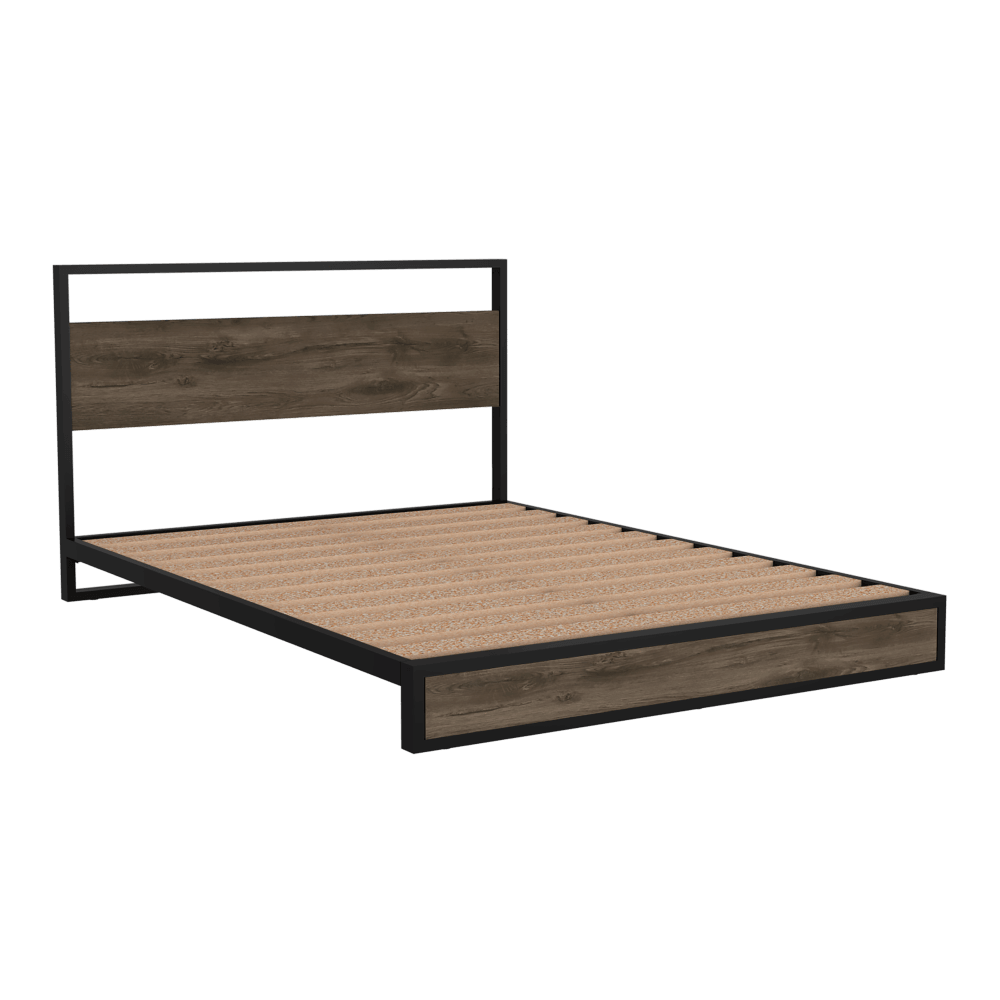 Cama Sencilla Lioren Nogal