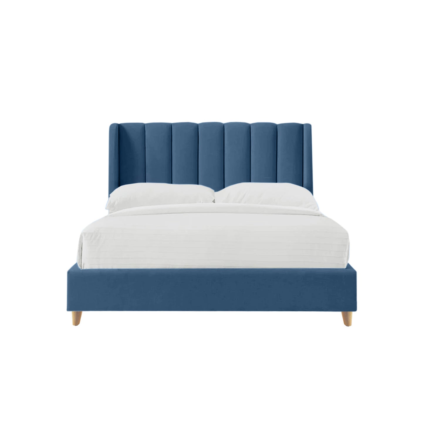 Base Cama con Espaldar Semidoble Infantil Bony 120x190x115 azul