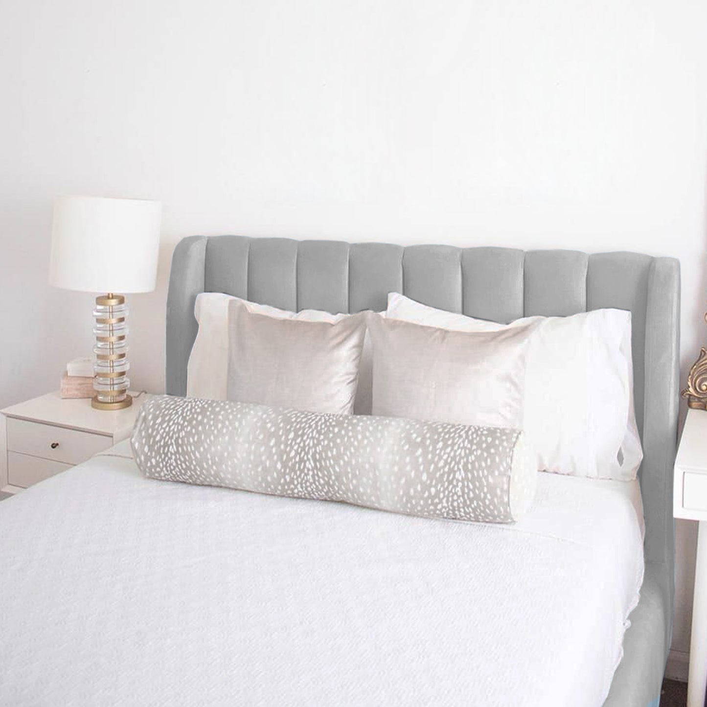 Base Cama con Espaldar Semidoble Infantil Bony 120x190x115 gris