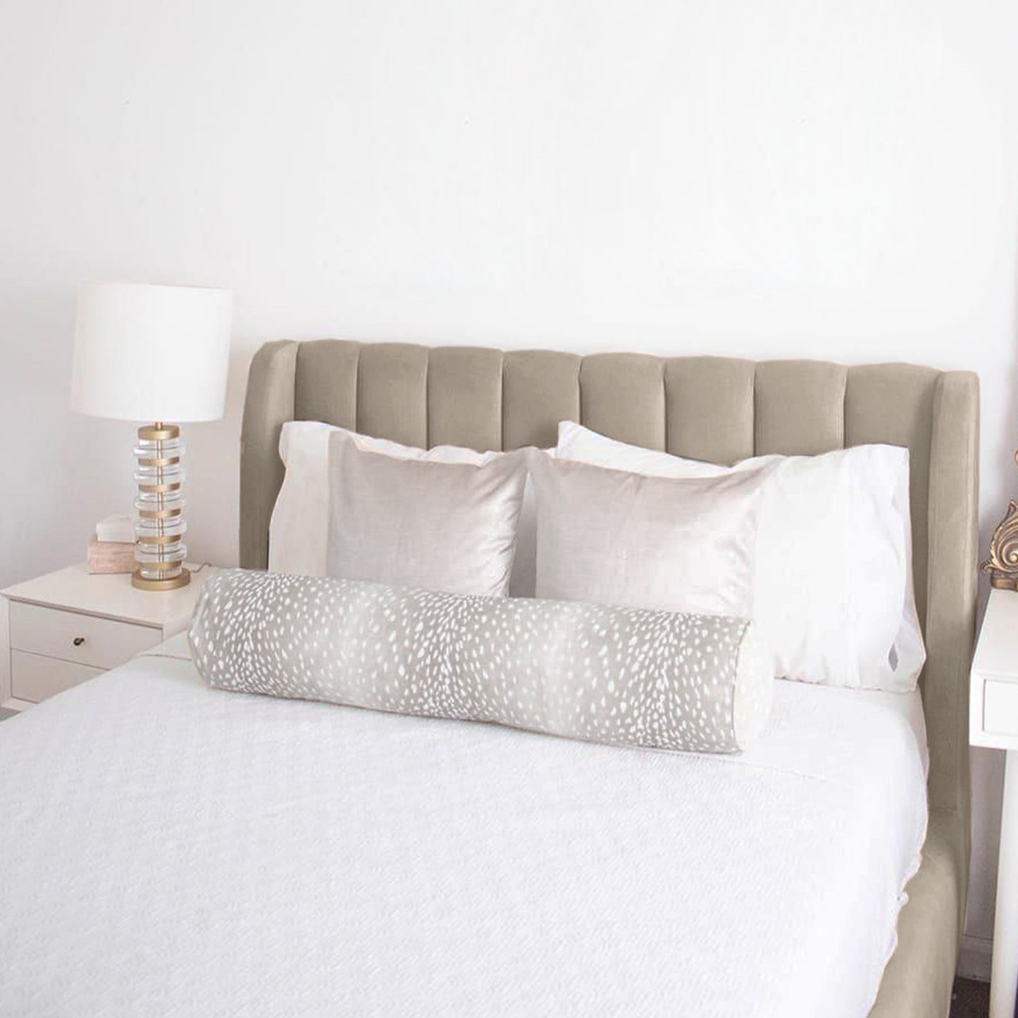 Base Cama con Espaldar Semidoble Infantil Bony 120x190x115 taupe
