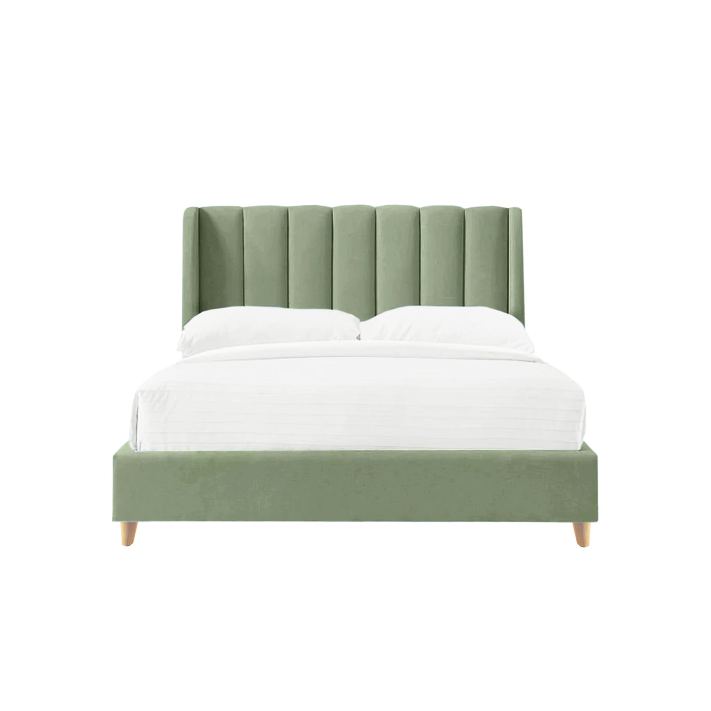 Base Cama con Espaldar Semidoble Infantil Bony 120x190x115 verde