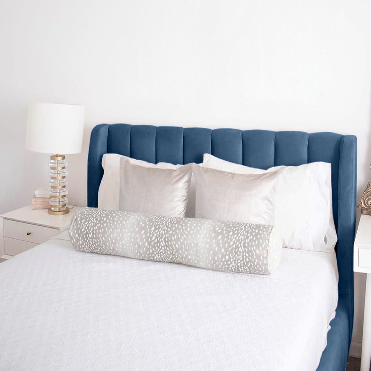 Base Cama con Espaldar Semidoble Infantil Bony 120x190x115 azul