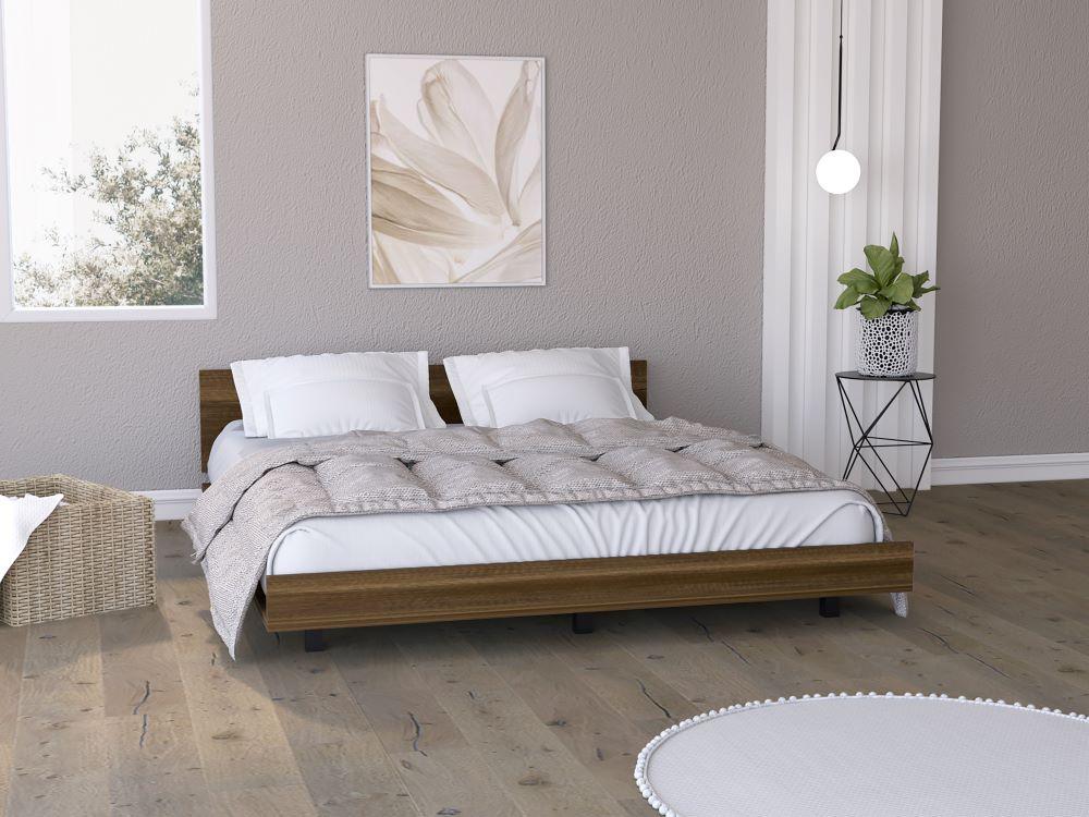 Cama Queen Okria Caramelo