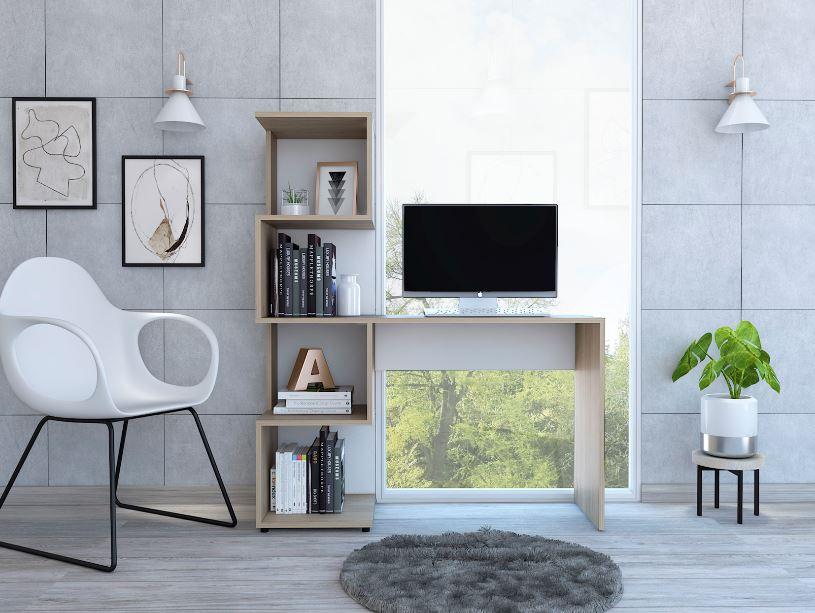 Escritorio Sireva Rovere Y Blanco