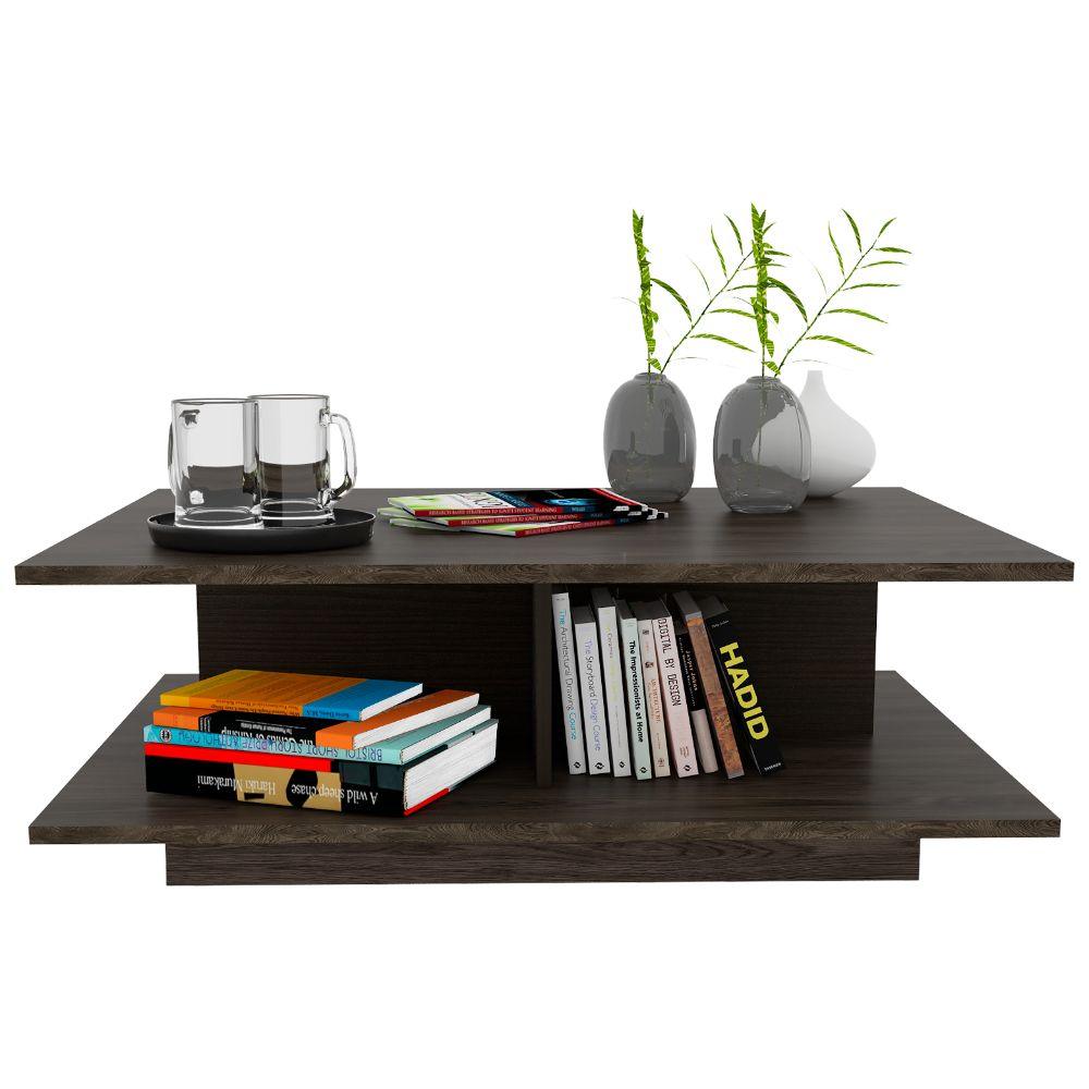 Mesa De Centro Dymora Coñac Y Wengue