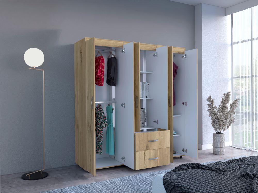Closet Quenari 180 Duna Y Blanco