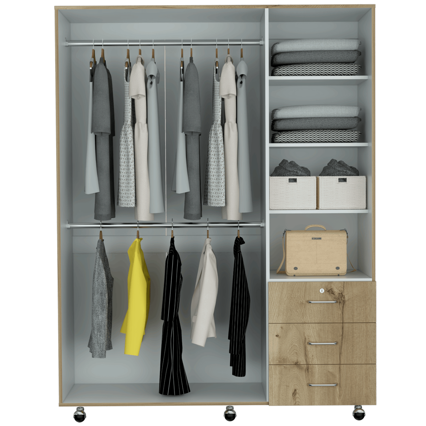 Closet Zevida Duna Y Blanco
