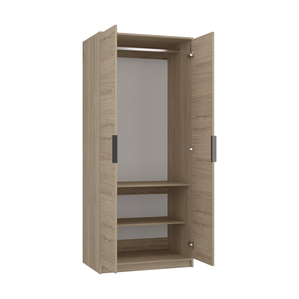 Armario Kaia (2C) Rovere + Blanco Mqz 1