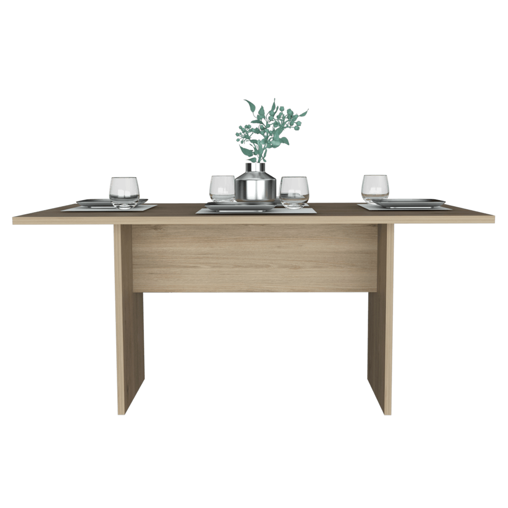 Mesa De Comedor Veluna Rovere 6 Puestos