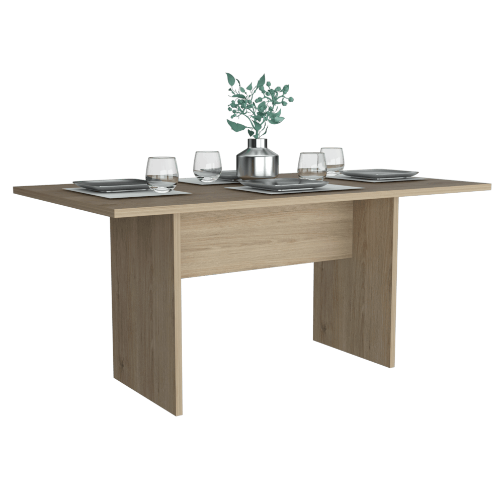 Mesa De Comedor Veluna Rovere 6 Puestos