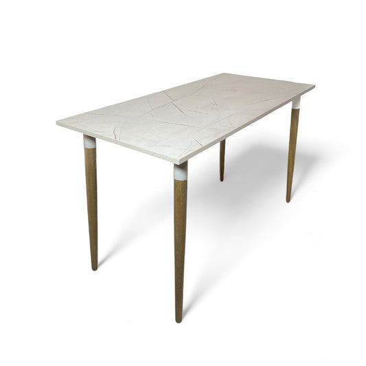 Mesa de Comedor Premium Haby blanco