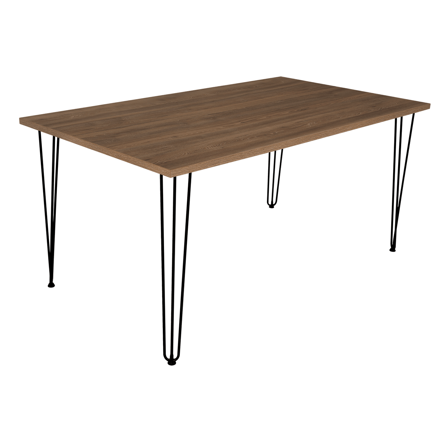 Mesa De Comedor Vamira Miel 6 Puestos