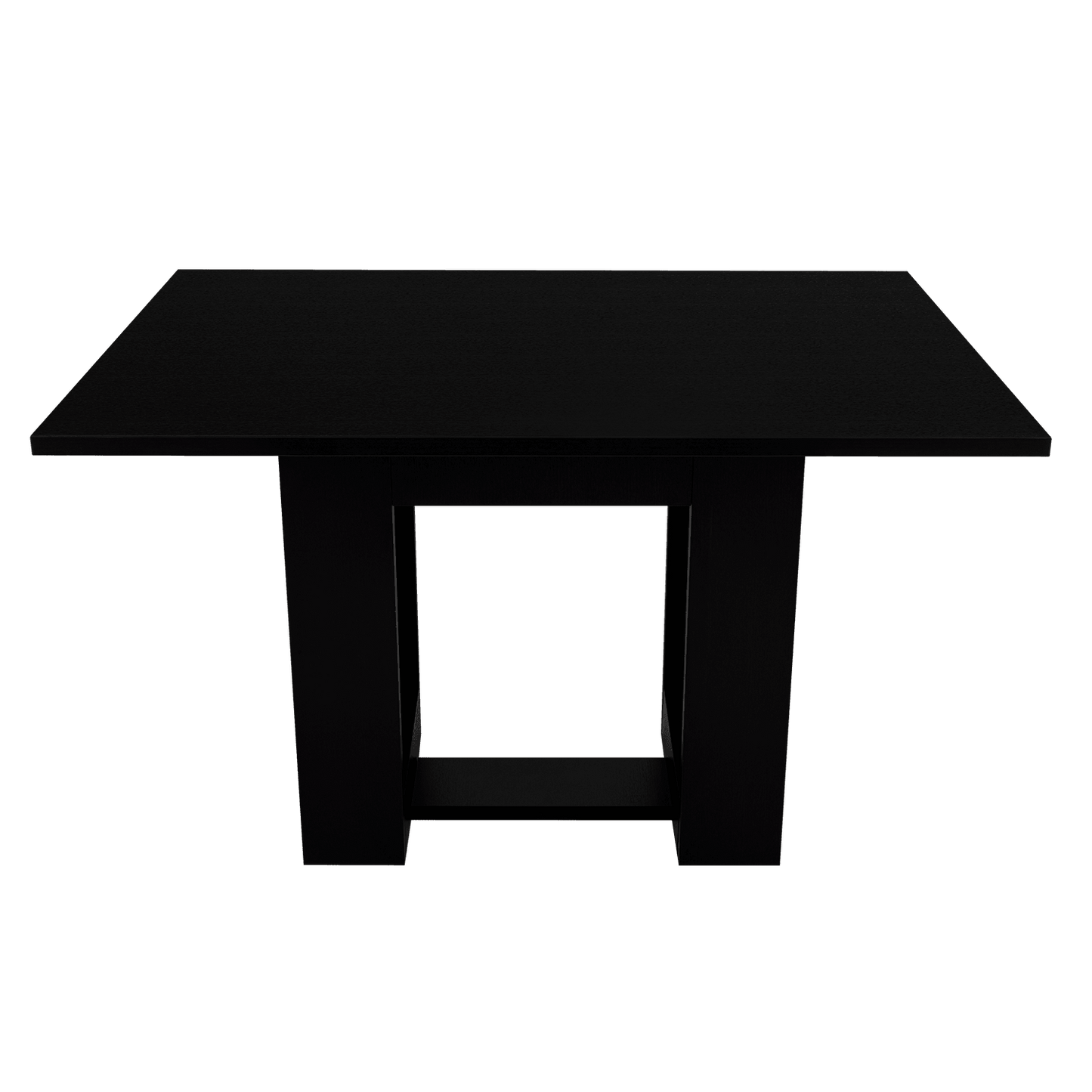Mesa De Comedor Volina Wengue 4 Puestos