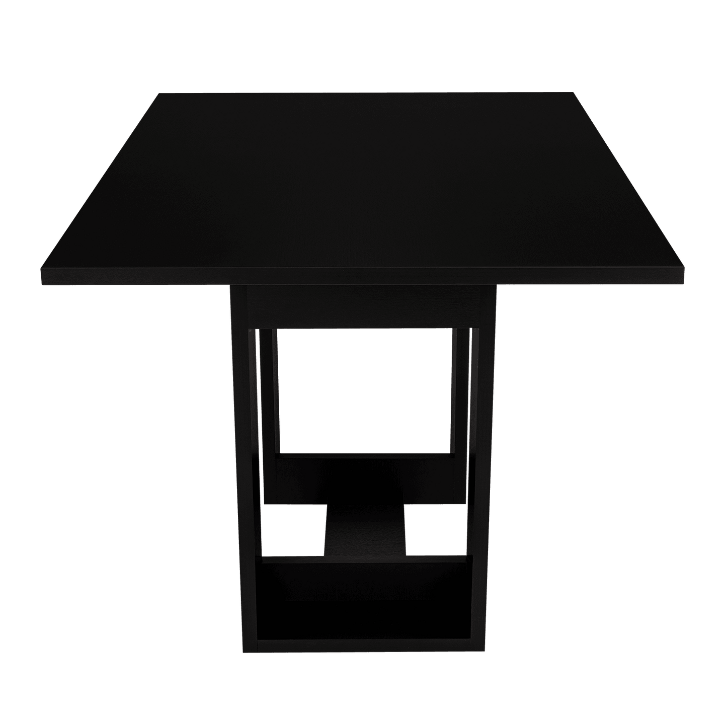 Mesa De Comedor Volina Wengue 4 Puestos