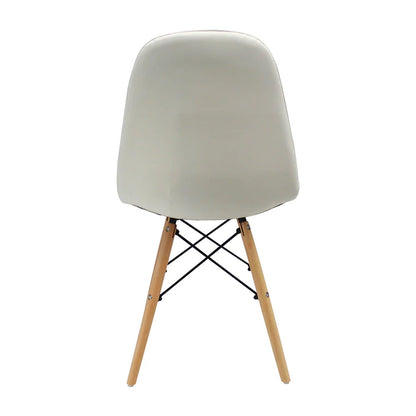 Silla Eames Botones Blanco
