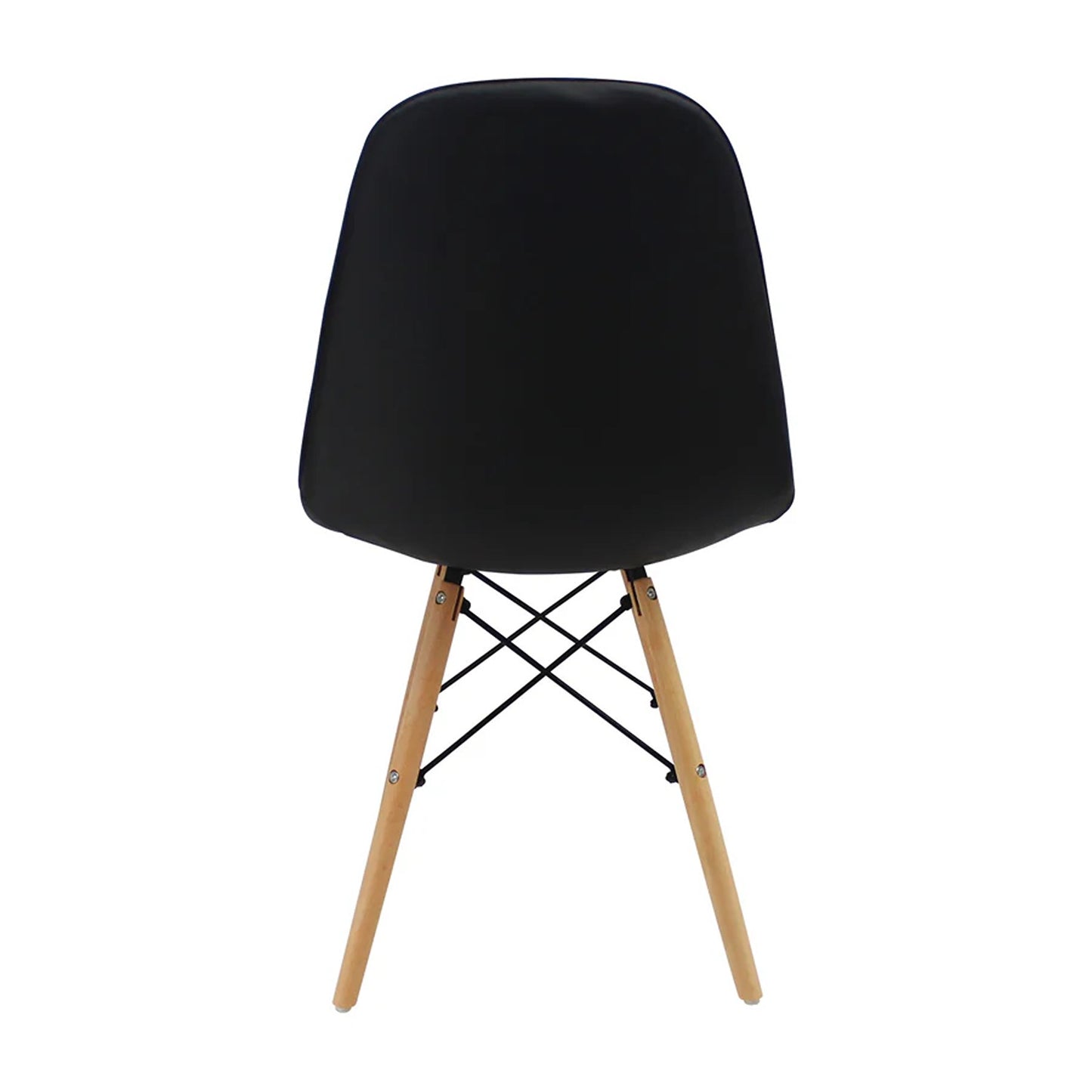 Silla Eames Botones Negro