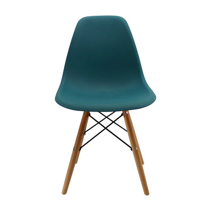 Silla Eames Azul petroleo