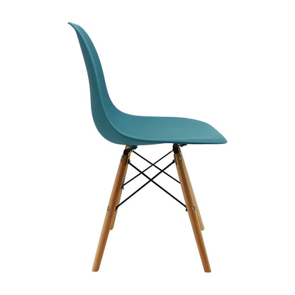 Silla Eames Azul petroleo