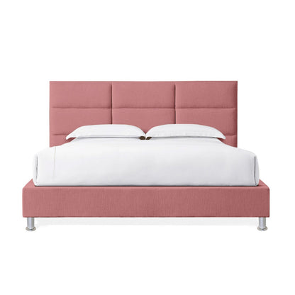 Base Cama Con Espaldar Queen Delhi Salmon