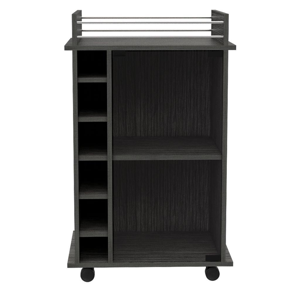 Bar Kalina, Gris, Con Rodachines Para Su Fácil Desplazamiento