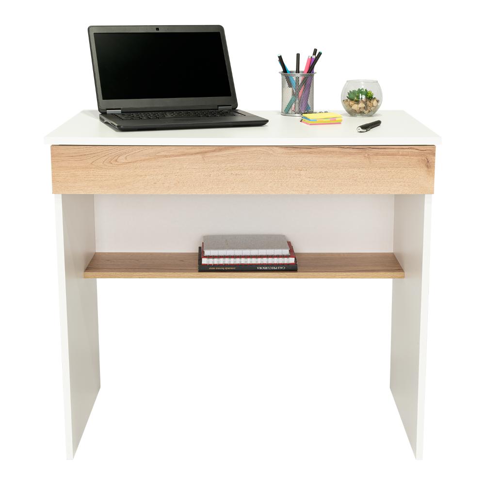 Escritorio Ohaio Z80 Cajon Blanco Duna