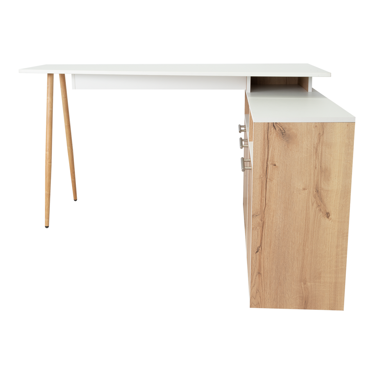 Escritorio Myrava 130 Duna + Blanco